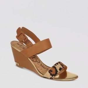 Sam Edelman Leopard Wedge